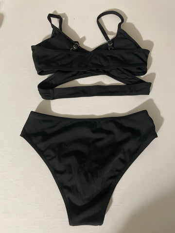 Teen Black Bikini Size 13-14Y - Youth Swimwear