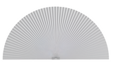 MyShade Arch Window Shade 36x72 - Blackout Half Circle