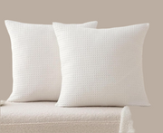 Waffle Pillow covers