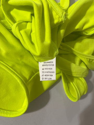 Beagineg Fluorescent Green Tank Top Bodysuit