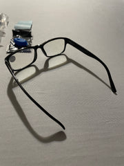 Professional Reading Glasses +1.75 Black 5-Pack - Blue Light Protection