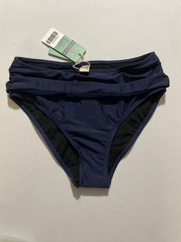 Women's Navy Blue Bikini Bottoms - Size Small SHEKINI