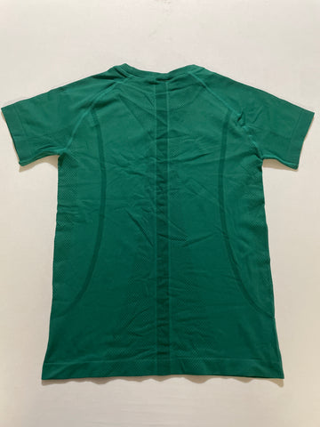 Women's Green Workout Shirt - Size Small Athletic Wear