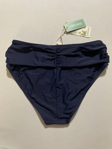 Women's Navy Blue Bikini Bottoms - Size Small SHEKINI