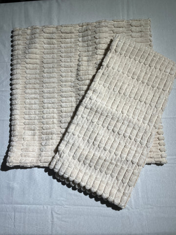 Tan Pillow Covers 18x18 Inch - Set of 2 Pieces
