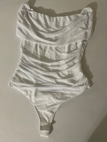 Women's White One Piece XL