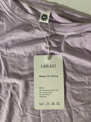 LAOLASI Crew Neck Bodysuit Medium