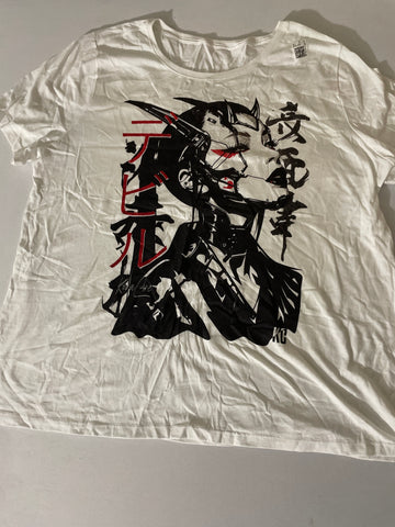 Women's White T-Shirt 2XL