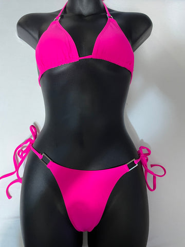 Women's Two-Piece Bikini Set - Classic Summer Swimwear