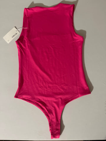 REORIA Hot Pink Tank Top Bodysuit