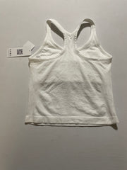 ATTRACO Women's Ribbed Workout Crop Top with Built-in Bra - Size Small