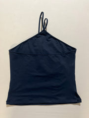 Blue Women's Halter Top Camisole - Size Small REORIA