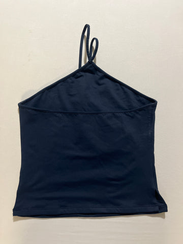 Blue Women's Halter Top Camisole - Size Small REORIA