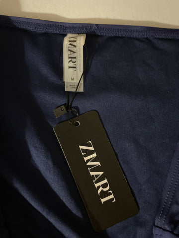 ZMART Navy Blue Bikini Bottoms Medium