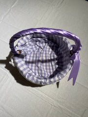 Blue Wicker Easter Basket - Picnic Style Gift Basket