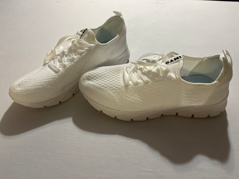 INYO Women's White Lightweight Sneakers - Size 10.5