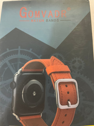 Apple Watch Band - Brown Leather Premium Style