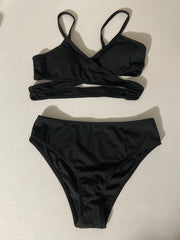Teen Black Bikini Size 13-14Y - Youth Swimwear