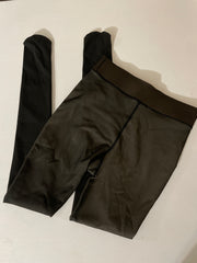 Fleece Lined Stretch Footed Leggings 3XL-4XL