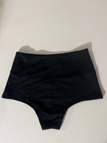 Women's Black Yoga Shorts Medium