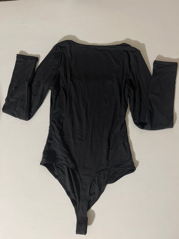 SUUKSESS Square Neck Long Sleeve Bodysuit