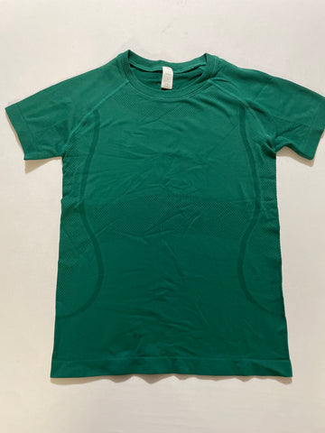 Women's Green Workout Shirt - Size Small Athletic Wear