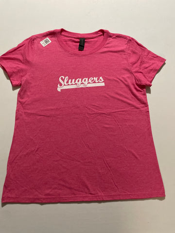 Women's Sluggers T-shirt - Pink Size Small