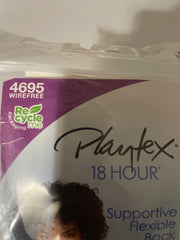 Playtex 18 Hour Wire-Free Women's Bra Size 44C - Light Beige Comfort