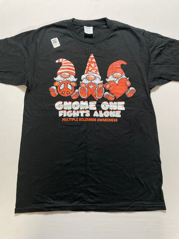 Men's Multiple Sclerosis Gnome T-shirt - Size Small Awareness Support