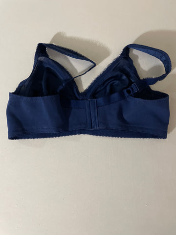Playtex Navy Blue No Underwire Bra 42B