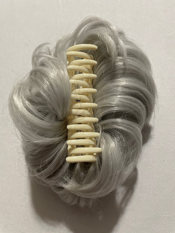 Messy Bun Hair Clip Grey - Effortless Styling Hair Accessory