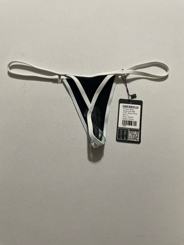 SHERRYLO Women's G String Thong Bikini Bottoms - Size Small