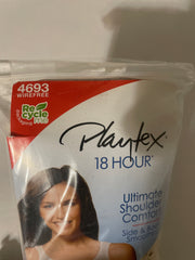 Playtex 18 Hour Women's Bra Size 54DD - Natural Beige Comfort Bra