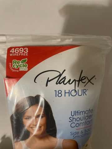 Playtex 18 Hour Women's Bra Size 54DD - Natural Beige Comfort Bra