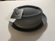 The Hat Depot Pork Pie Hat - Unisex Lightweight Grey Size S-M